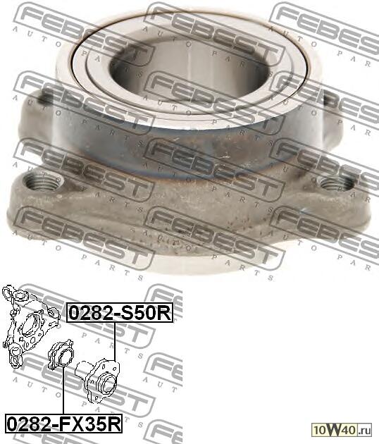 к-кт подшипника задней ступицы в сборе\ infiniti fx35 / 45 02-08