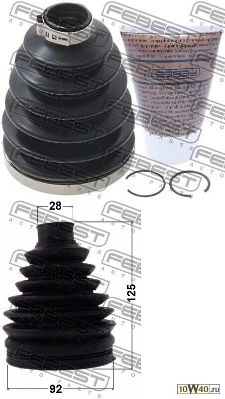 к-кт пыльника шруса наружного\ honda odyssey / pilot,  santa fe 03>