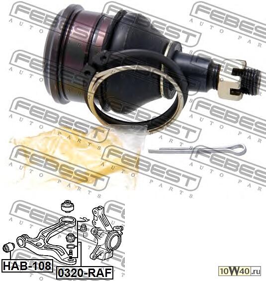 опора шаровая перед.ниж.рычага honda odyssey rl1 1999-2003 [us]
