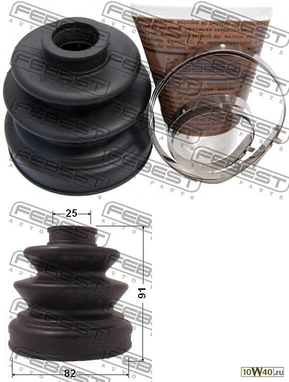 к-кт пыльника шруса внутреннего к-т\ toyota land cruiser prado 120 02-09