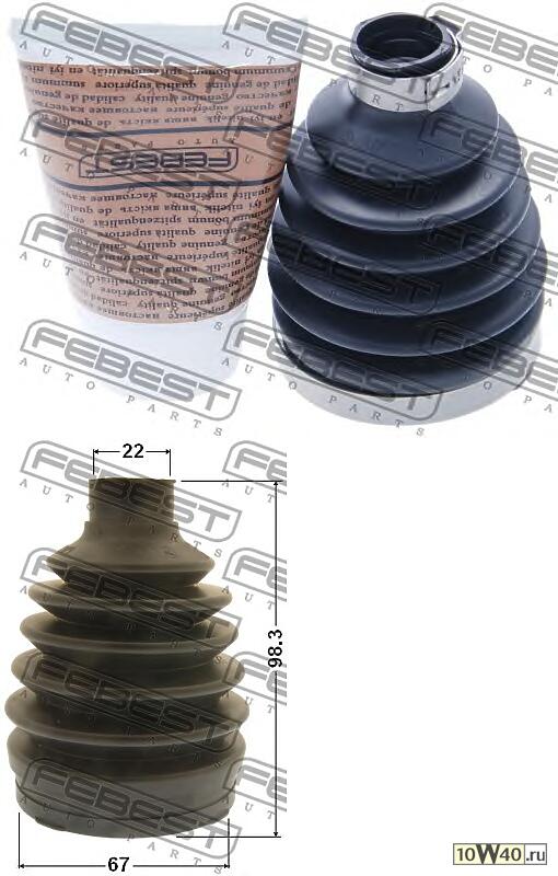 пыльник шруса наружного к-кт\ mitsubishi outlander (cw) 06-12