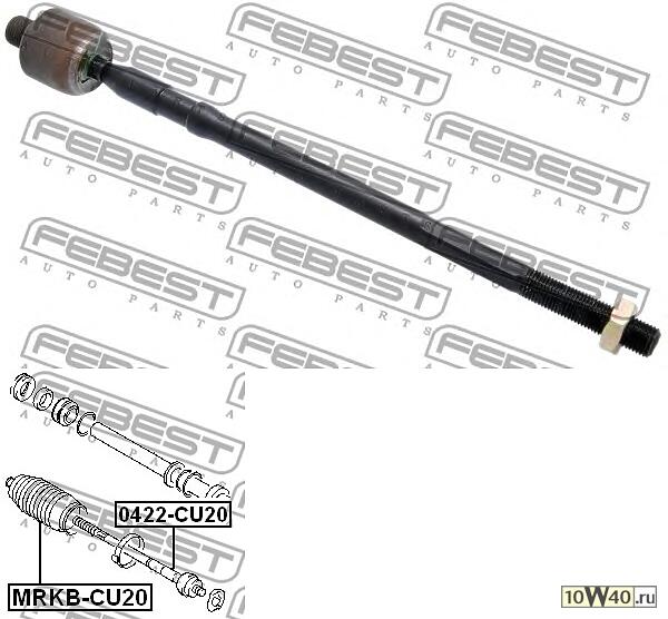 тяга рулевая (mitsubishi outlander cu 2002-2006) febest