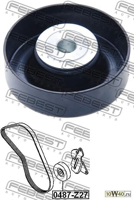 ролик натяжной mitsubishi colt z21a / z22a / z23a / z24a / z25a / z26a / z27a / z28a 2002-