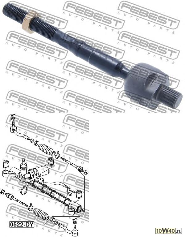 Тяга рулевая MAZDA DEMIO DY 2002-2005 [JP]