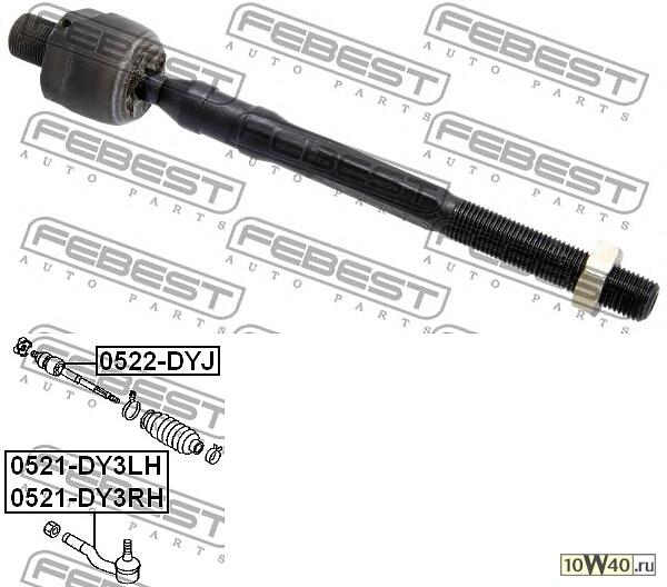 Тяга рулевая MAZDA DEMIO DY3/DY5 2002-2007 0522-DYJ
