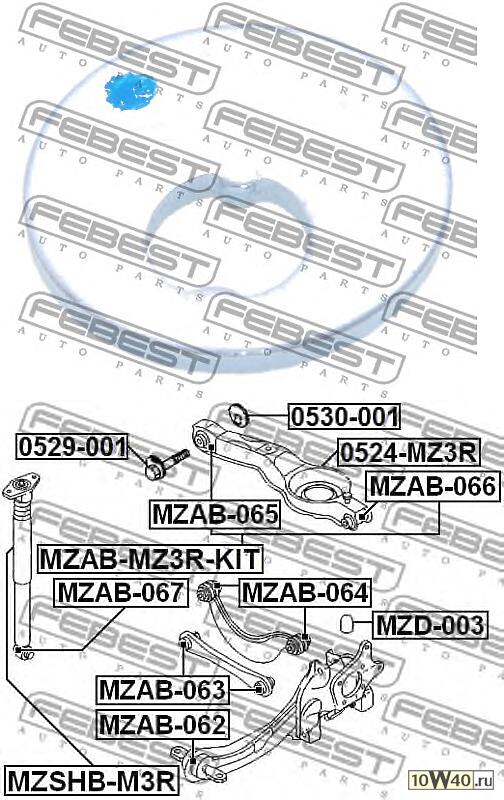 эксцентрик\ ford focus all 98>, mazda 3 bk all 03>