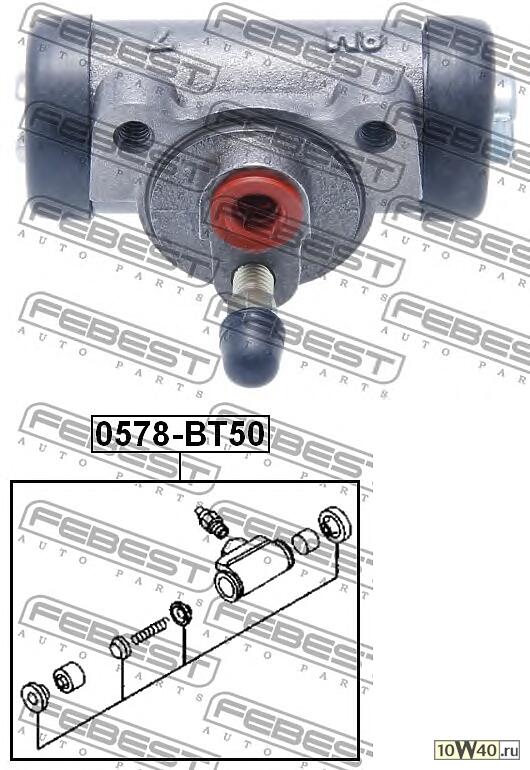 цилиндр тормозной задний\ ford ranger II 06-11 / III 2.5-3.0d 11>