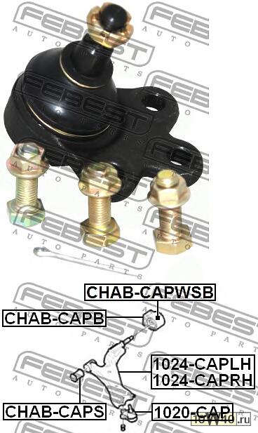 опора шаровая\ chevrolet captiva, opel antara, daewoo winstorm 06>