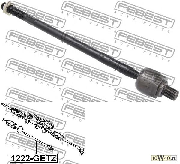 Код оригинала: 577551C000, <BR>ТЯГА РУЛЕВАЯ (HYUNDAI GETZ 2002-2011)