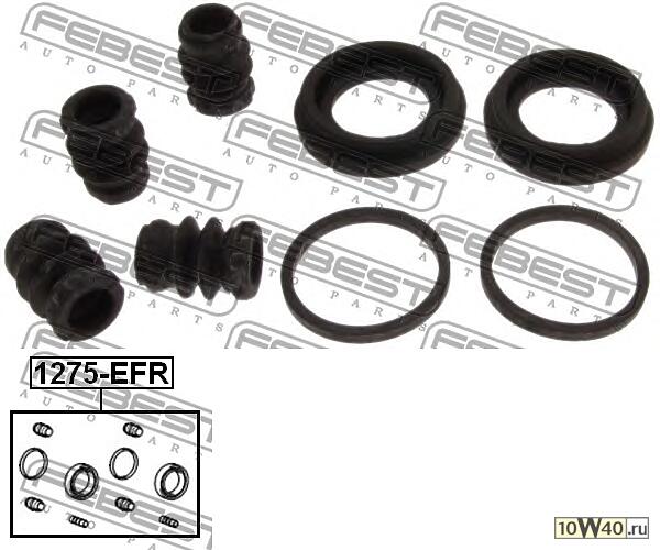 ремкомплект суппорта тормозного заднего (на обе стороны)