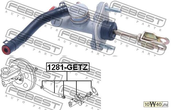 цилиндр сцепления главный\  getz 1.1 / 1.3 / 1.6 02>