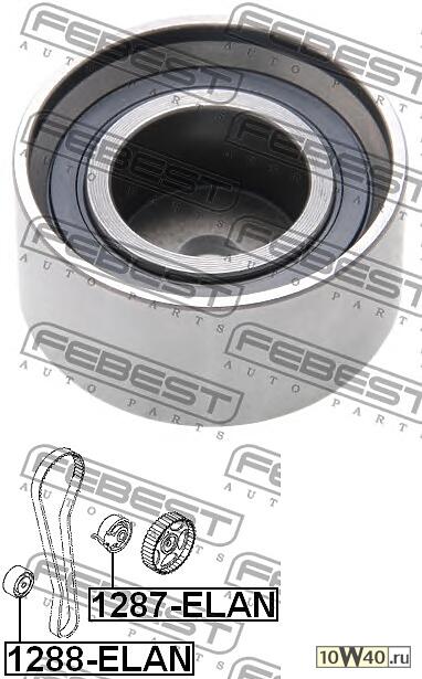 Ролик обводной (hyundai tucson 2004-2010)