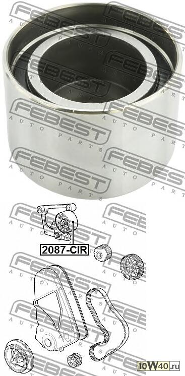 Ролик натяжителя ремня грм