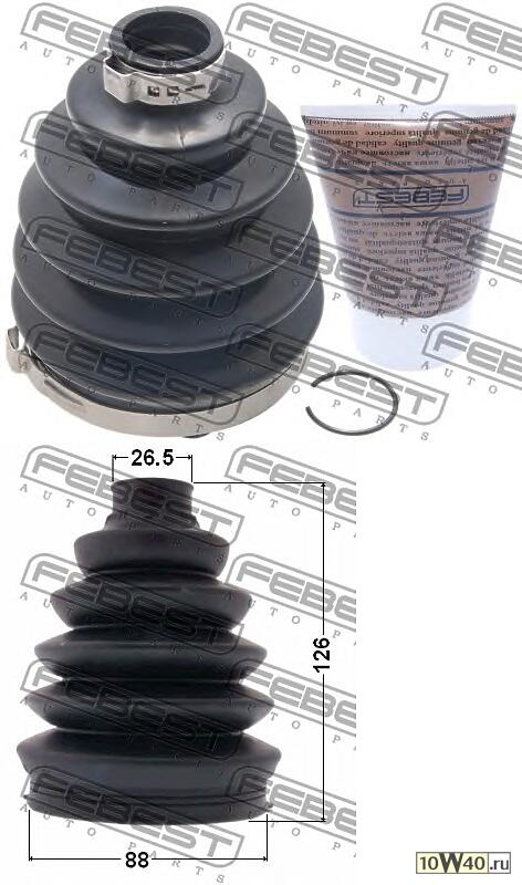 к-кт пыльника шруса наружного\ nissan navara d40m 05>, land rover discovery 05>