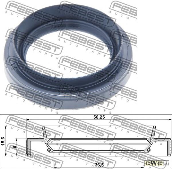 сальник привода 36.5x56.25x9x15.6 toyota vitz ncp1 scp1 1999.01-2005.01 [jp]