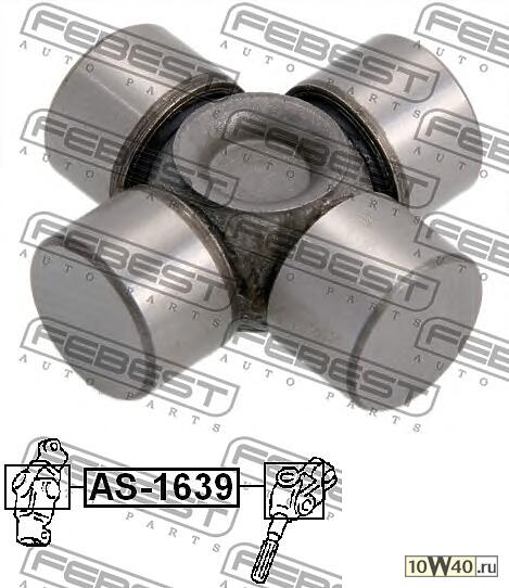 крестовина рулевая 16x39 (honda accord cl / cn / cm 2002-2008) febest