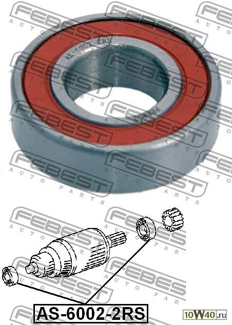 Подшипник генератора передний (15x32x9) (all toyota mitsubishi honda mazda nissan)