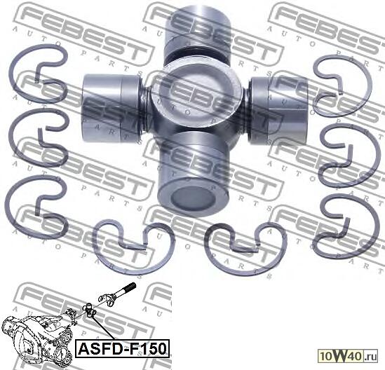 крестовина карданного вала 30x92 ford transit tt9 2006-