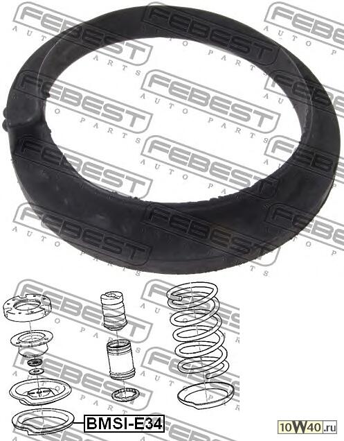 проставка пружины верхняя (bmw 5 e34 1988-1995) febest