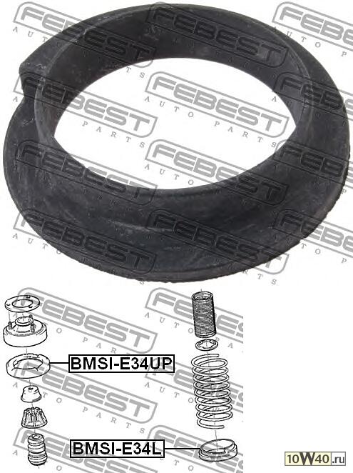 проставка пружины нижняя (bmw 5 e39 1995-2003) febest