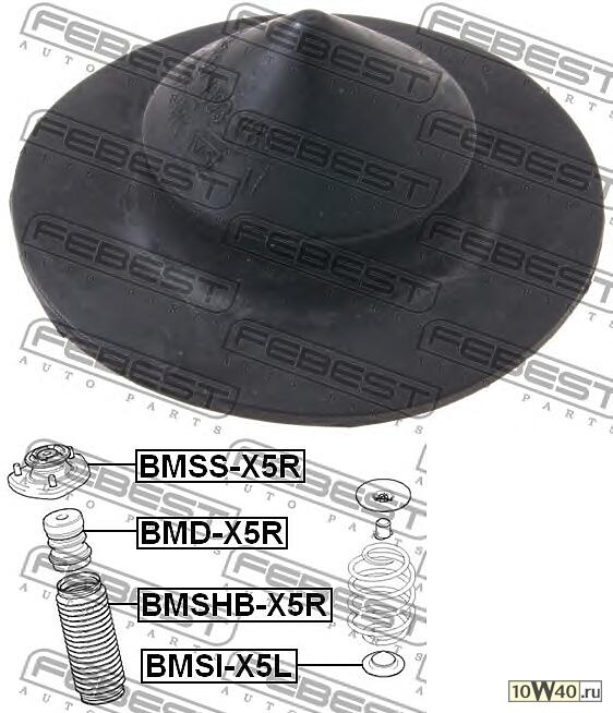 Проставка задн пружины нижняя BMW X5 E53 1999-2006, BMW 5 E39 1995-2003 BMSI-X5L