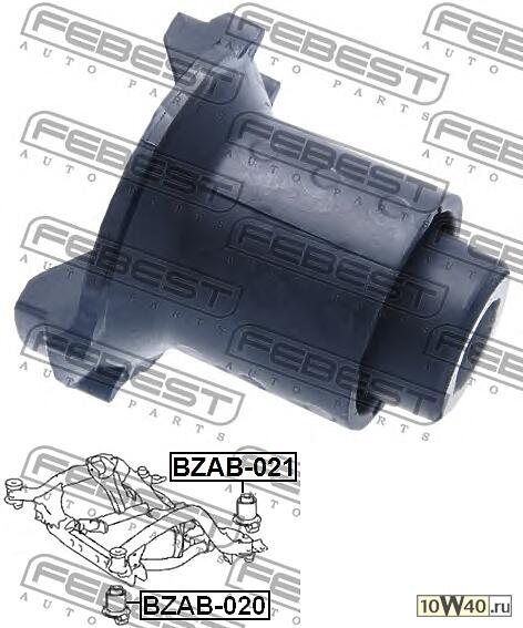 сайленблок подрамника задний mercedes benz ml-class 164 2004-2011