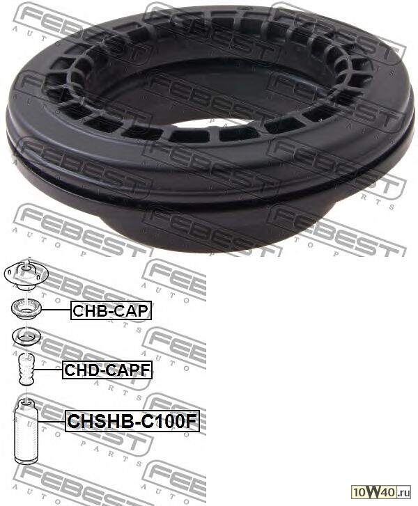 подшипник опоры переднего амортизатора (chevrolet captiva (c100) 2007-) febest