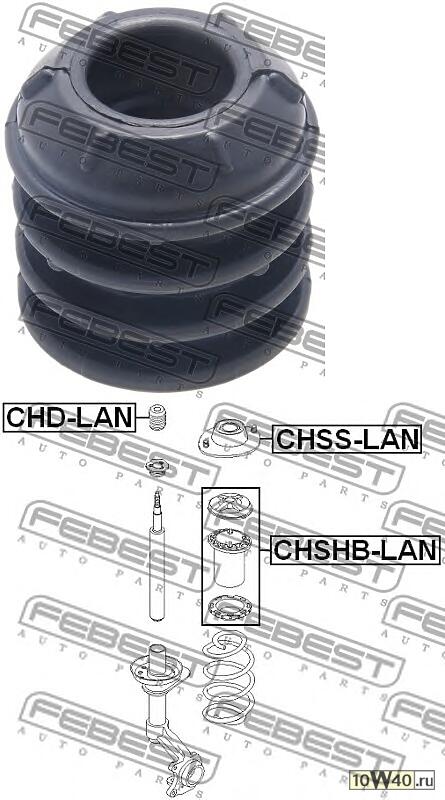 отбойник переднего амортизатора chevrolet lanos (t100) [gen] 1997-2002 [gmio]