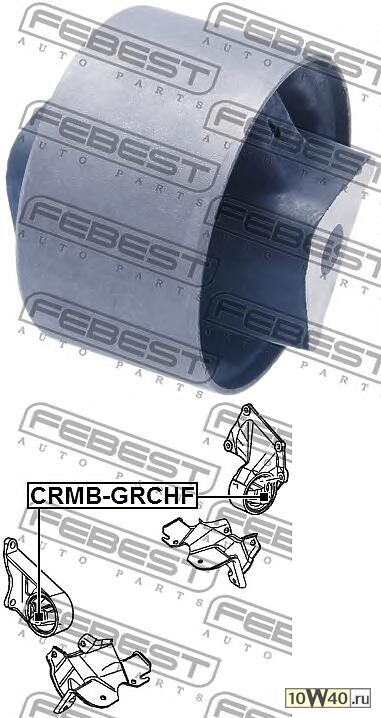 сайлентблок передней подушки двигателя jeep grand cherokee (ckd) 1999-2005 [na]