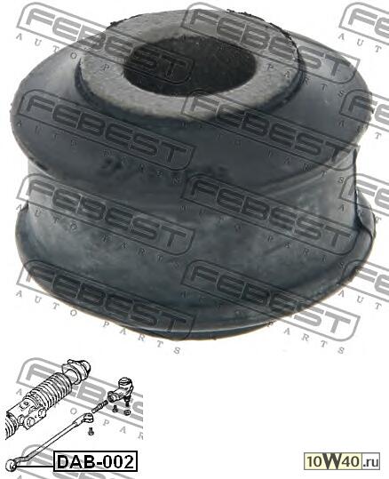 сайленблок рулевой тяги (daewoo nexia 1500i (g15mf) 1995-2009) febest