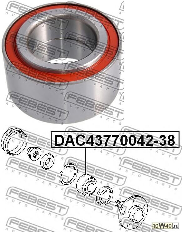 подшипник ступичный (43x77x42x38) (toyota lucida estima emina previa cxr10 / cxr20 / tcr10 / tcr20 1990-19