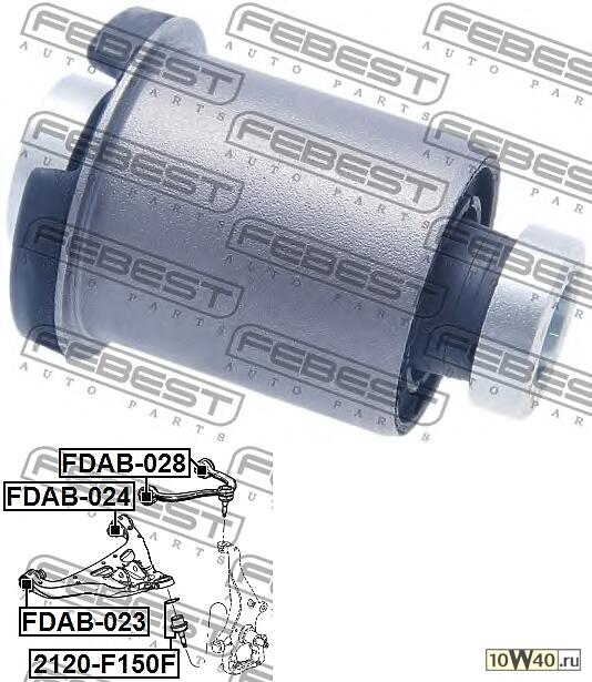 Сайлентблок рычага переднего нижнего FORD F SERIES F150 2004-2014 [CAN]