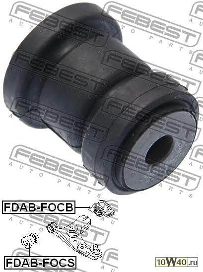 сайленблок передний переднего рычага (ford focus I cak 1998-2005) febest