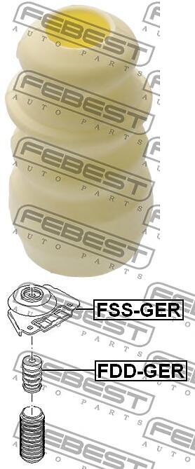 ОТБОЙНИК ЗАДНЕГО АМОРТИЗАТОРА (FORD MONDEO GE 2000-2007)