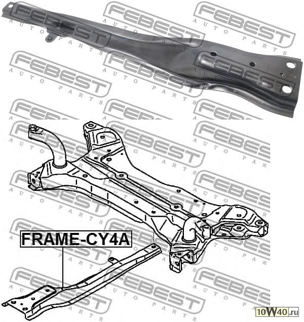 Подрамник передний MITSUBISHI LANCER CY,CZ# 2007.03-2013.02 [EUR]