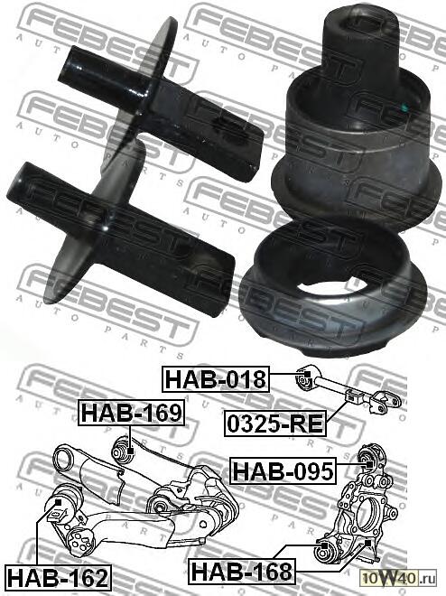 сайлентблок заднего рычага к-кт\ honda cr-v re3 / re4 07-12