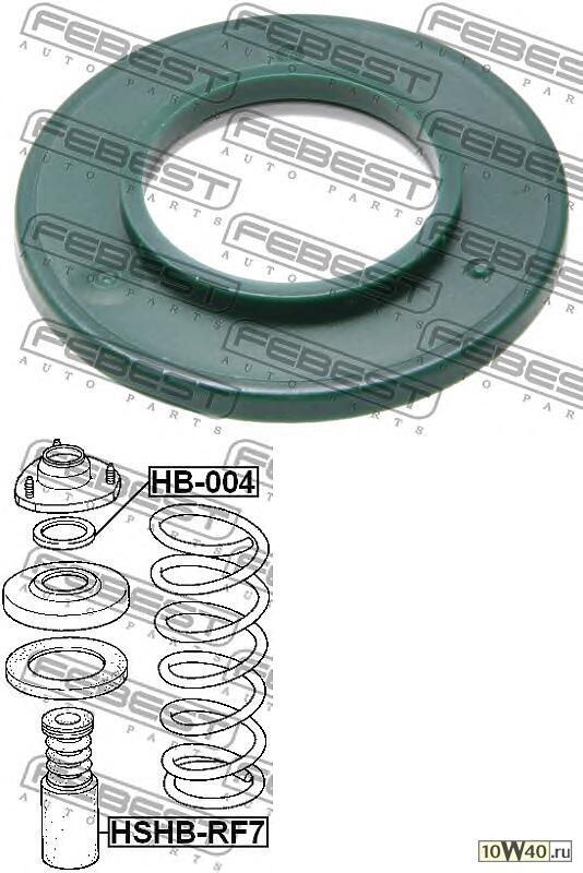 подшипник опоры переднего амортизатора honda step wgn rf3-rf8 2001-2005