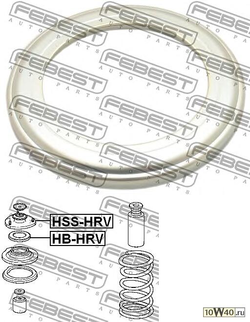подшипник опоры переднего амортизатора (honda hr-v gh1 / gh2 / gh3 / gh4 1998-2005) febest