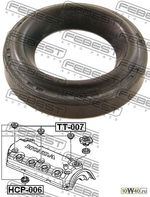 кольцо уплотнительное свечного колодца (honda accord cl / cn / cm 2002-2008) febest