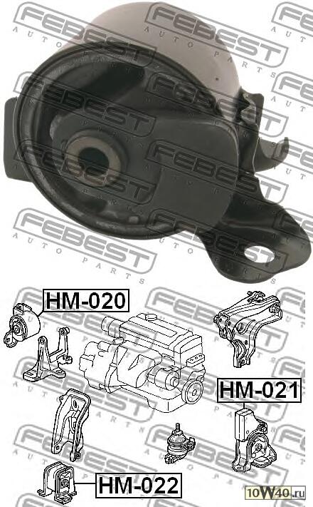 Код оригинала: 50805S84A01, <BR>Подушка двигателя правая mt (honda accord cf3/cf4/cf5/cl1/cl3 1998-2002)