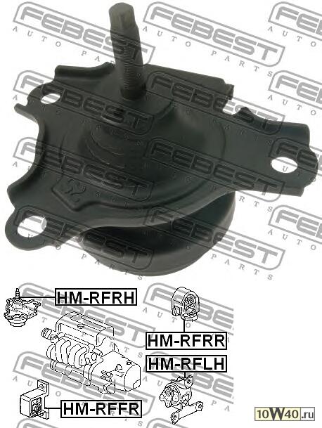 Код оригинала: 50821S7S033, <BR>Подушка Двигателя Правая (Honda Step Wgn Rf3-Rf8 2001-2005)