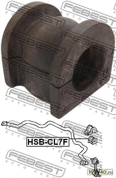 ВТУЛКА СТАБ HON ACCORD VII/ACCORD VIII 2.0/2.2i-CDTI/2.4 99- ПЕР