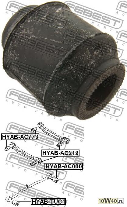 Сайленблок Задней Поперечной Тяги (Hyundai Accent/Verna 1999-)