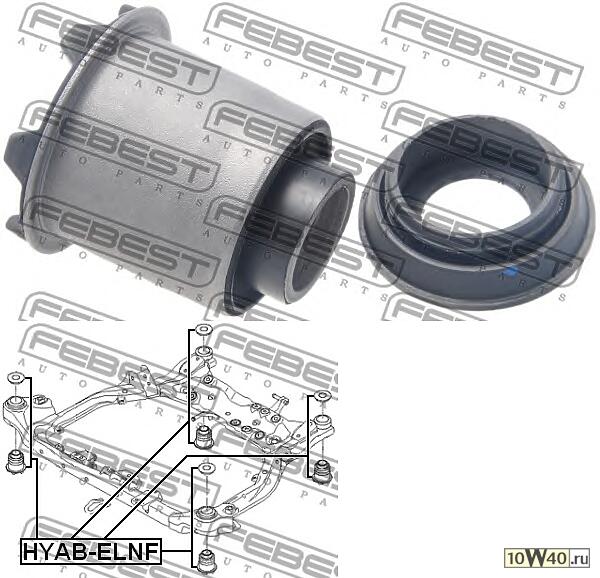 сайлентблок подрамника  elantra 06 2006-2012 [brazil + middle east]