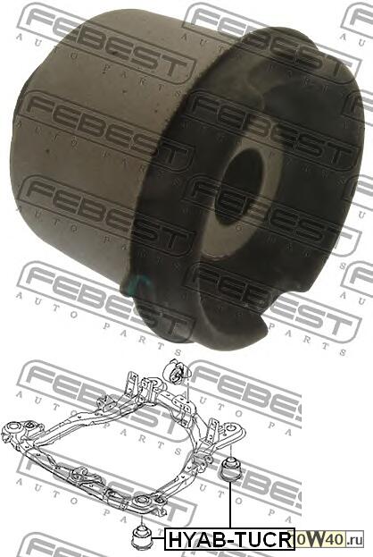 сайлентблок подрамника\  tucson 04>