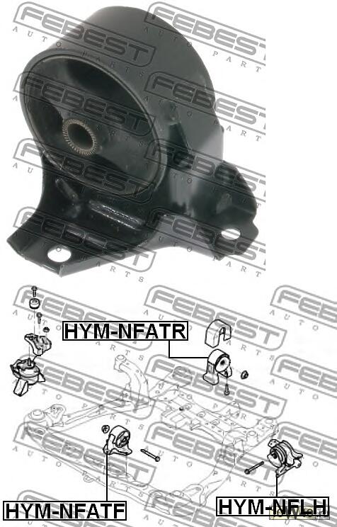 ПОДУШКА ДВИГАТЕЛЯ ПЕРЕДНЯЯ (HYUNDAI SONATA NF 2005-2010)