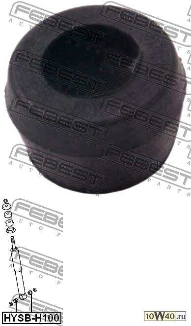 втулка заднего амортизатора ( h100 (au truck) 1997-) febest