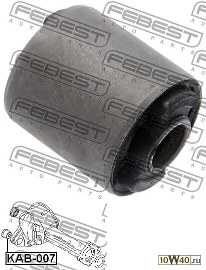 Сайленблок Заднего Дифференциала (Kia K2500/K2700/K3000/K3000s 2004- Kia K2700/K2700ii/K3000/K3000ii 1997-2004 Kia Retona 1999-2000 Kia Sportage 1998-2003)