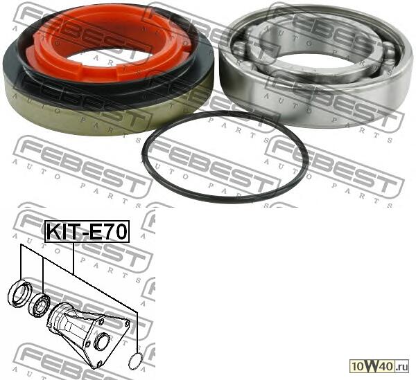 р / к дефиринциала подшипник и сальник 44х67х10 / 15.5\ land rover discovery / range rover sport