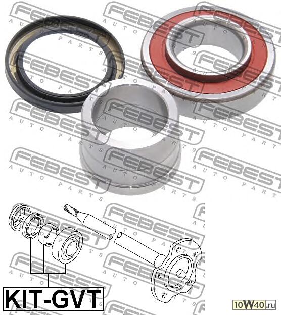 подшипник шариковый задней полуоси (40x80x23) ремкомплект (suzuki grand vitara / escudo sq416 / sq420 / sq